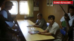 ဖမ္းဆီးထားေသာ သေဘၤာေပၚတြင္ ေတြ ့ရသည့္ အိႏိၵယေရတပ္ ႏွင့္ ေျမာက္ကိုရီးယား သေဘၤာသားမ်ား ဖမ္းဆီးထားေသာ သေဘၤာေပၚတြင္ ေတြ ့ရသည့္ အိႏိၵယေရတပ္ ႏွင့္ ေျမာက္ကိုရီးယား သေဘၤာသားမ်ား