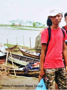 သရက္ေထာင္တြင္းရွိ ေထာင္ဒဏ္ ၁၀၄ ႏွစ္ အျပစ္ေပးခံထားရသည္ အသက္ ၂၂ ႏွစ္အရြယ္ရွိ ေက်ာင္းသား ကိုဘိုမင္းယုကို အား ဗကသ ၏ နာဂစ္ကယ္ဆယ္ေရးတြင္ေတြ ့ရစဥ္ (22 years old student leader Bo Min Yu Ko gets 104 years in Jail