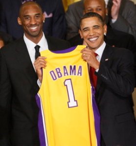 Obama Lakers