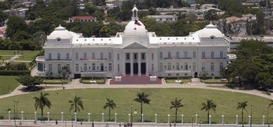 Aerial View of Presendential Palace  Before Earthquake 