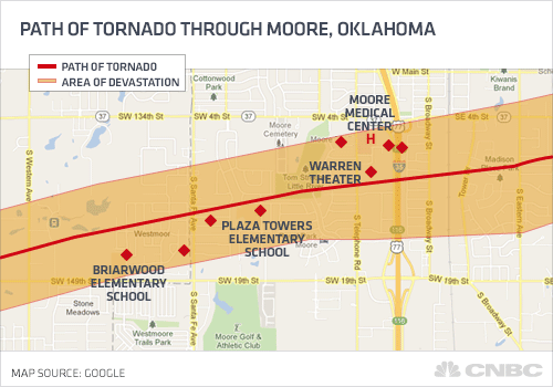 path-of-tornado-through-oklahoma-moore2