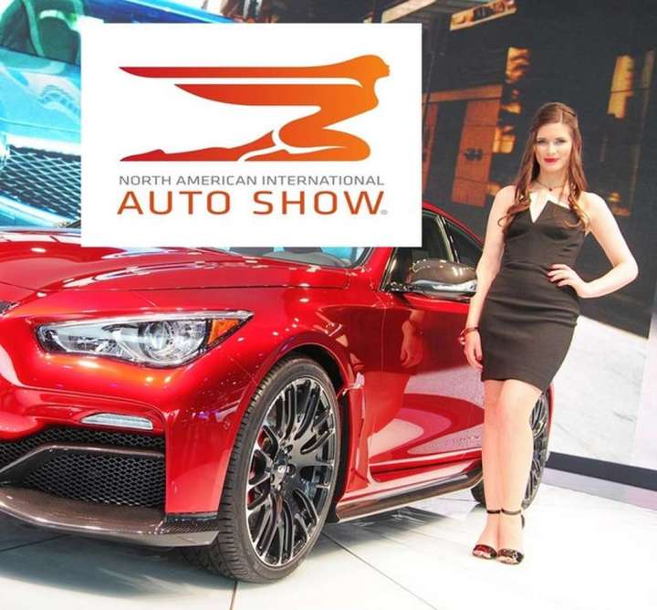 Sexy girls  Detroit Motor Show 2014- 002